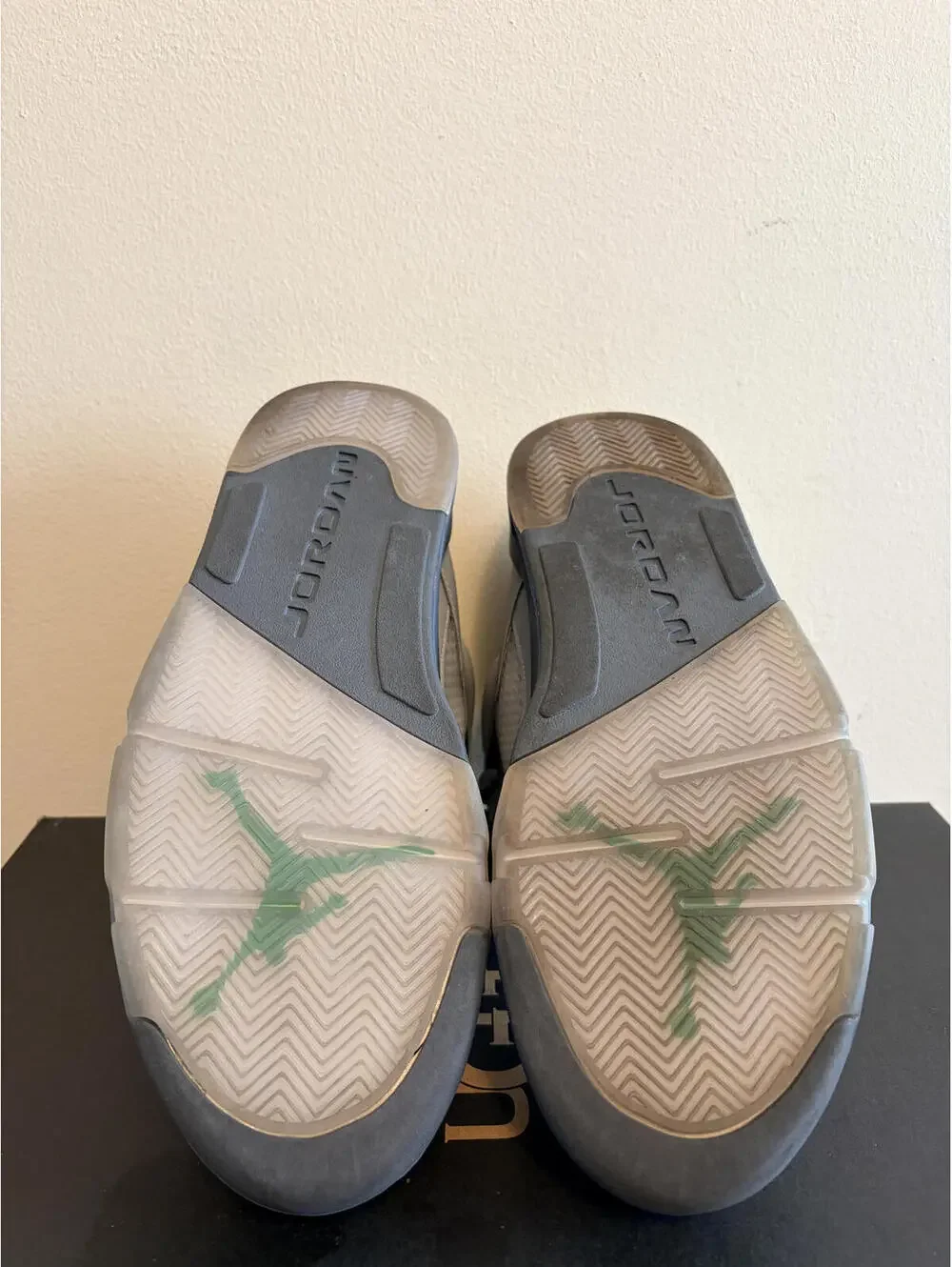 Air Jordan 5 Retro Green Bean Silver/Grey Shoe (Size 10.5)